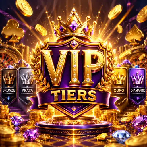Representação visual dos cinco níveis do clube VIP da G28, de Bronze a Diamante
